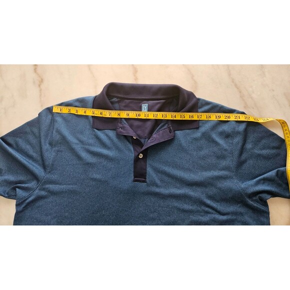 PGA TOUR Golf Men's Golf Blue Short Sleeve Collared Polo Shirt Size XXL - Picture 4 of 7